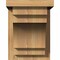 Ekena Millwork Mediterranean Smooth Corbel w/Backplate, Western Red Cedar, 7 1/2"W x 10"D x 10"H COR08X10X10MED01SWR - alternate 3